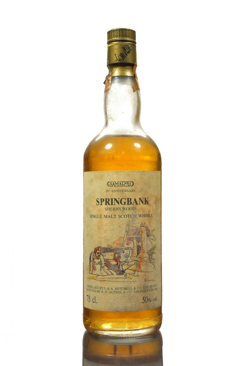 Springbank 1980-1988 - Samaroli 20th Anniversary