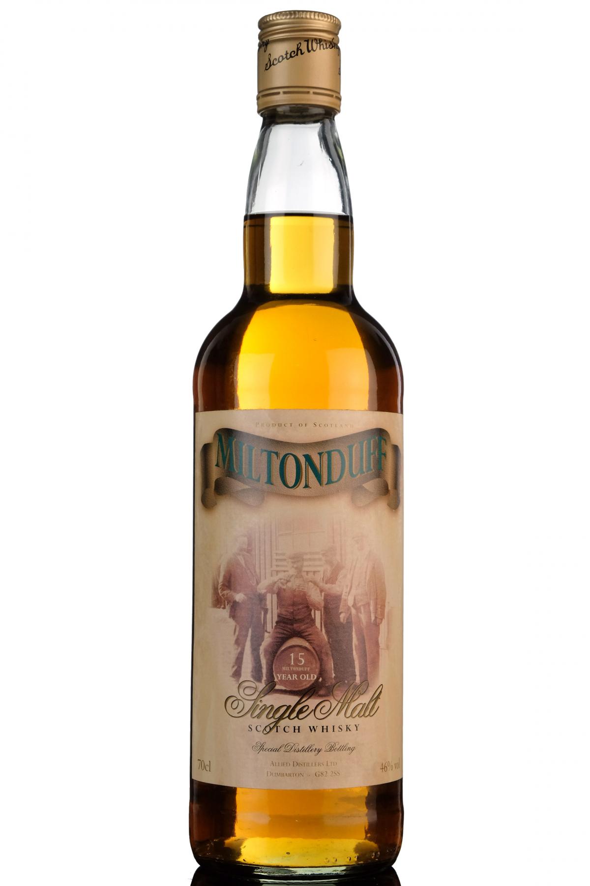 Miltonduff 15 Year Old - Allied