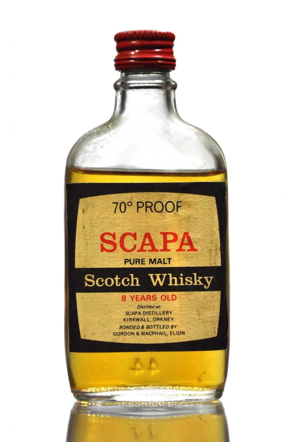 Scapa 8 Year Old - 70 Proof Gordon & MacPhail Miniature