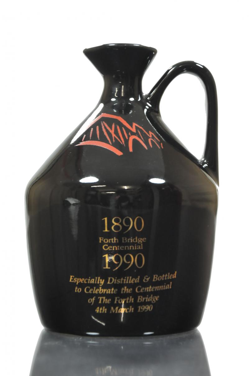 Bowmore 10 Year Old - Forth Bridge Centennial 1890-1990 - Ceramic Decanter