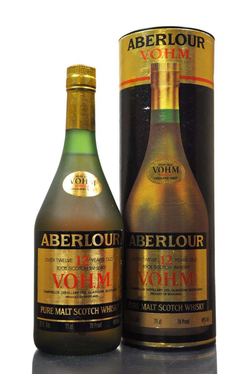 Aberlour 12 Year Old - V.O.H.M 1970s