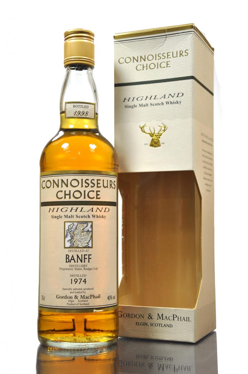 Banff 1974-1998 - Gordon & MacPhail - Connoisseurs Choice