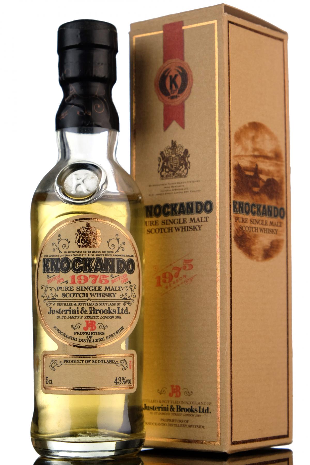 Knockando 1975-1989 Miniature
