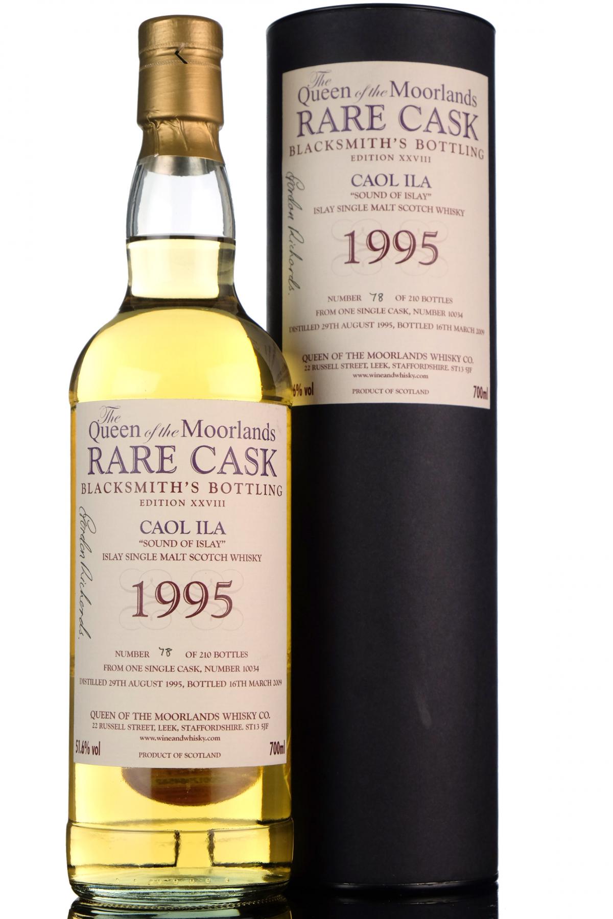 Caol Ila 1995-2009 - Queen Of The Moorlands