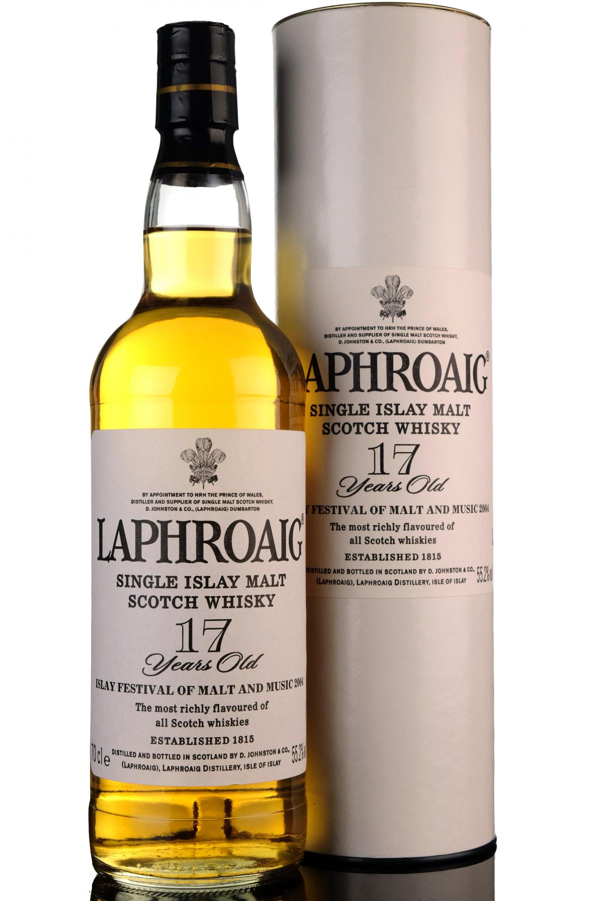 Laphroaig 17 Year Old - Festival 2004