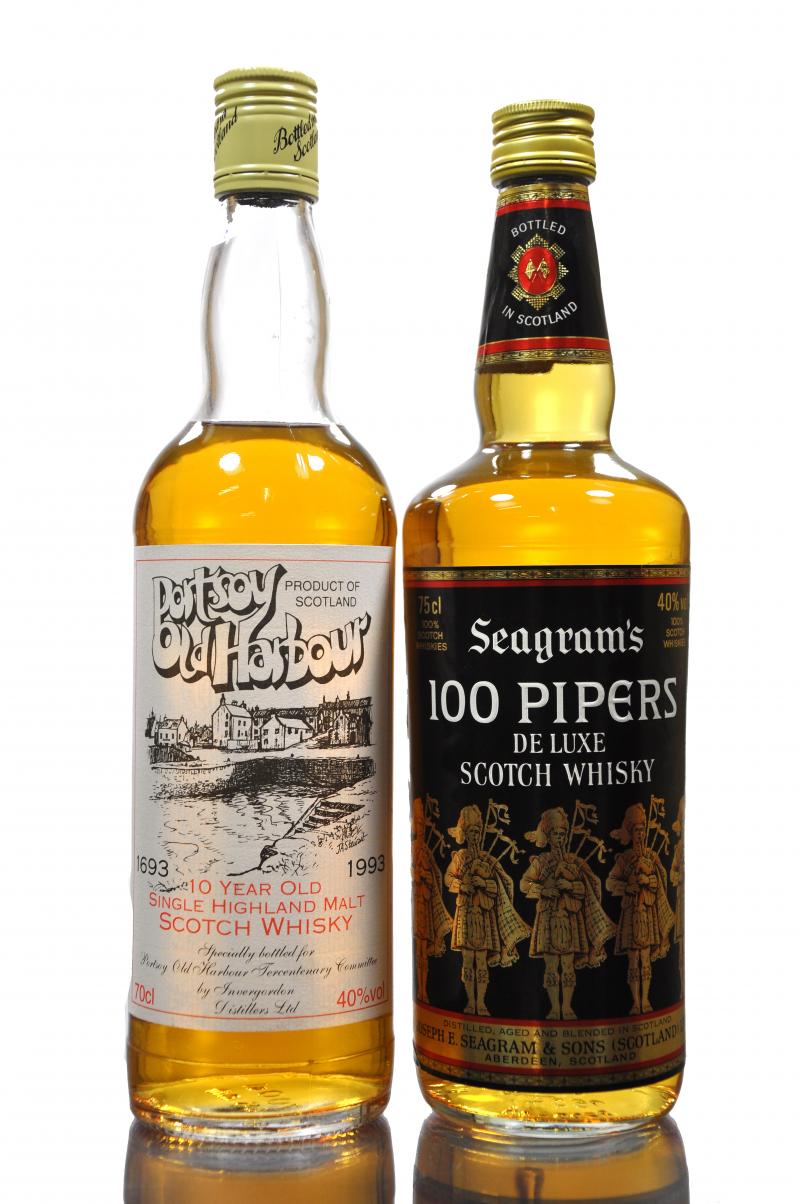 Portsoy 10 Year Old - Seagrams 100 Pipers