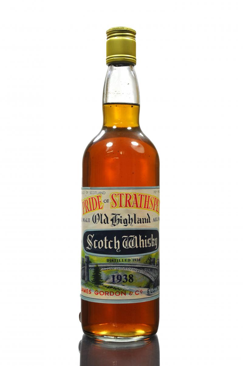 Pride Of Strathspey 1938 - Gordon & MacPhail - Early 1980s