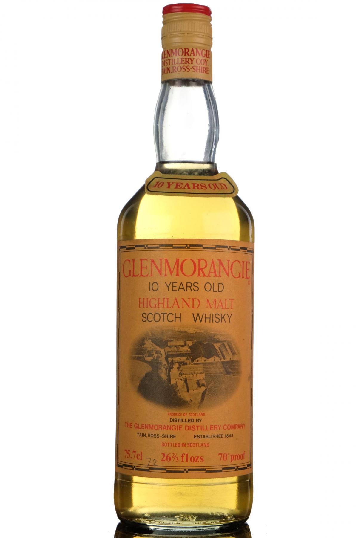 Glenmorangie 10 Year Old - Late 1970s