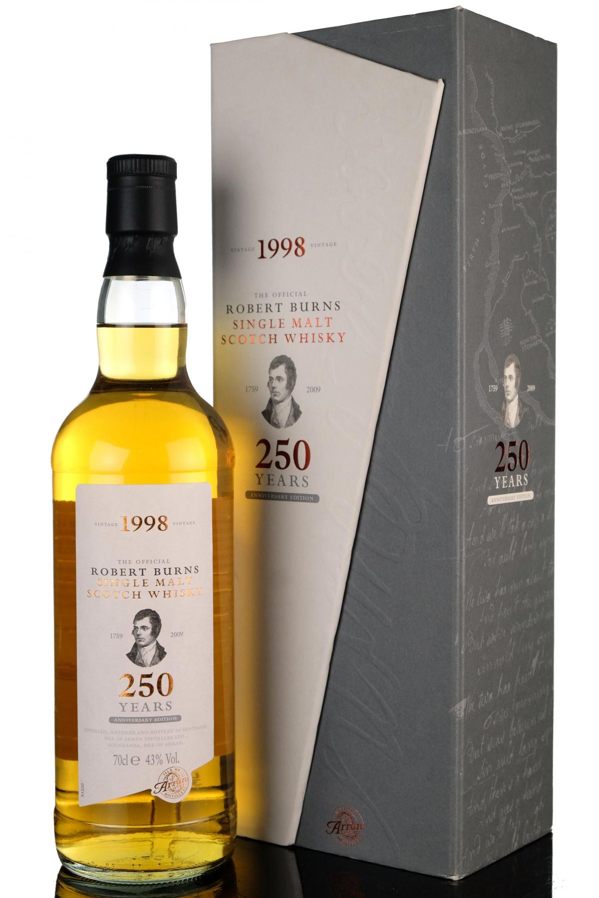 Arran 1998-2009 - Robert Burns 250th Anniversary 1759-2009