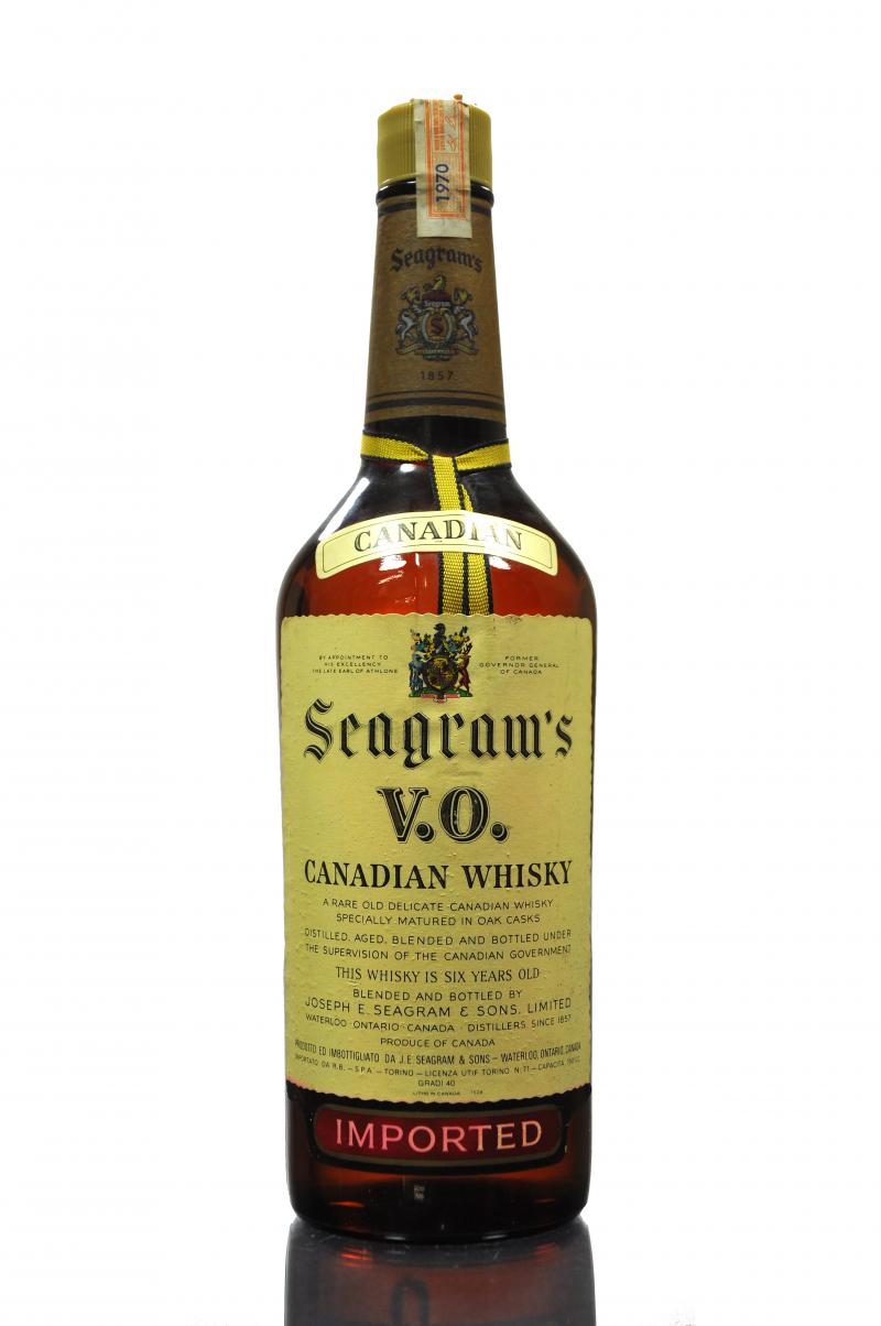 Seagrams V.O - 1970s