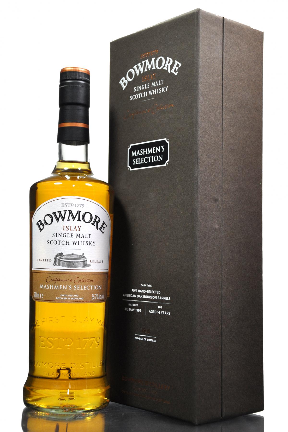 Bowmore 1999 - 14 Year Old - Mashmens Selection