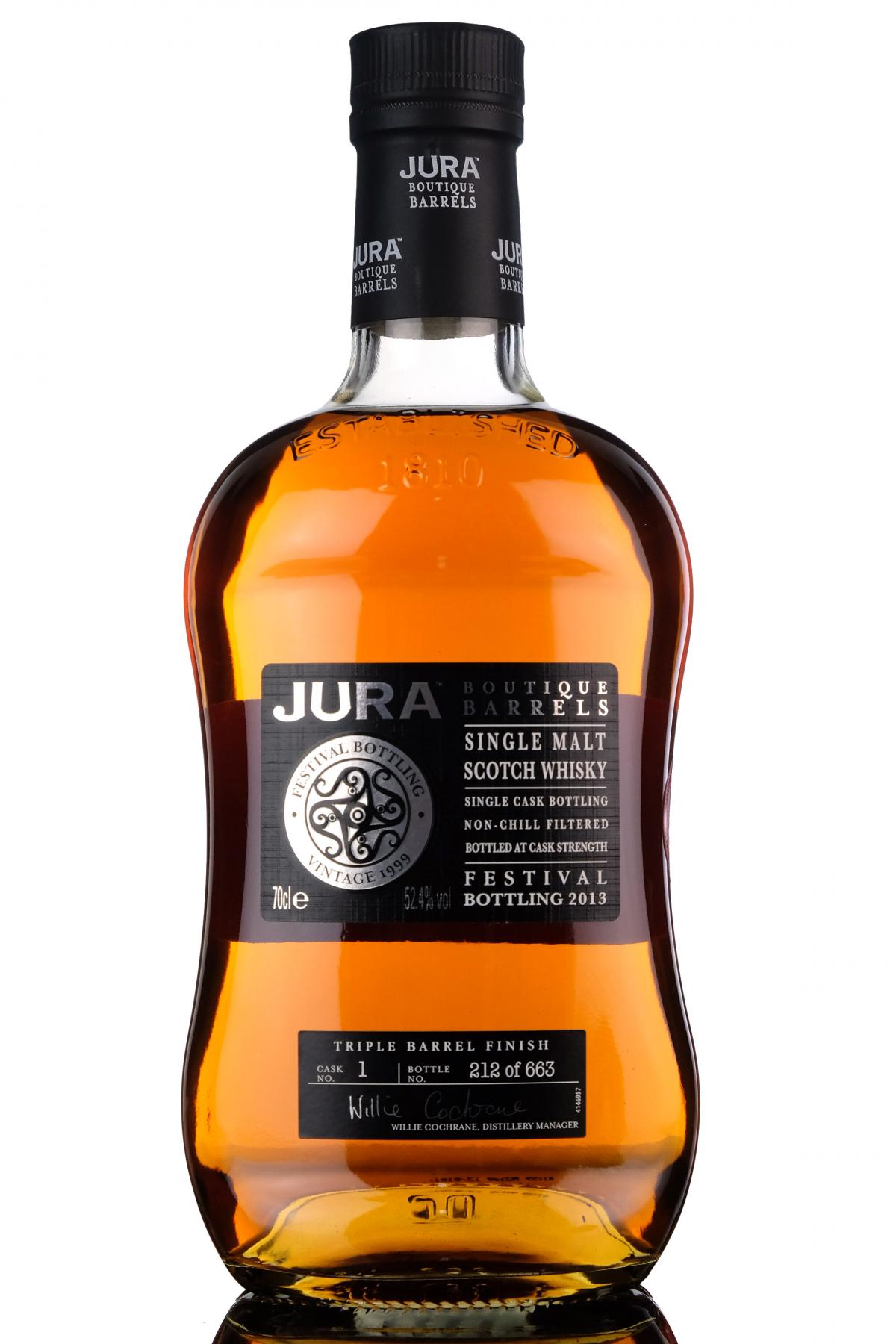 Isle Of Jura Boutique Barrel - Festival 2013