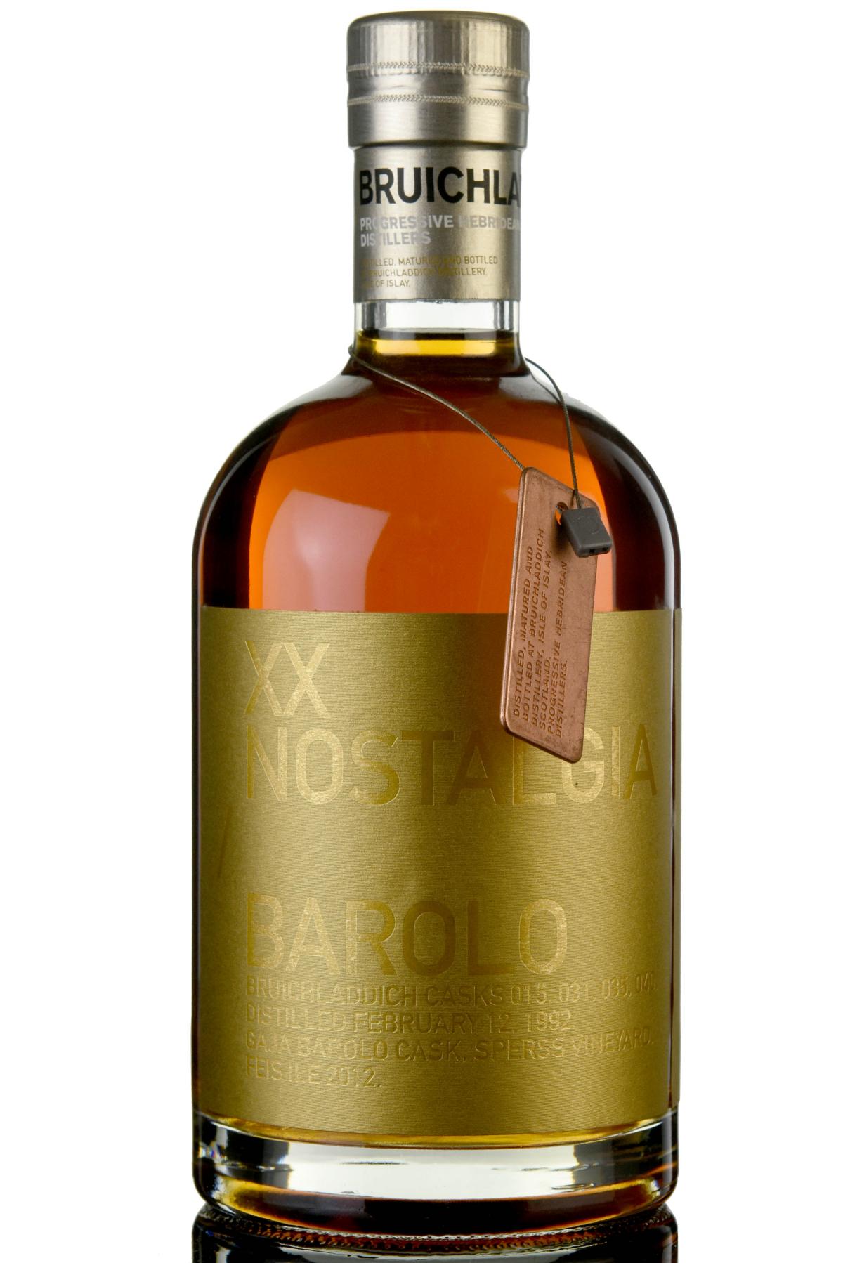 Bruichladdich 20 Year Old - XX Nostalgia Barolo