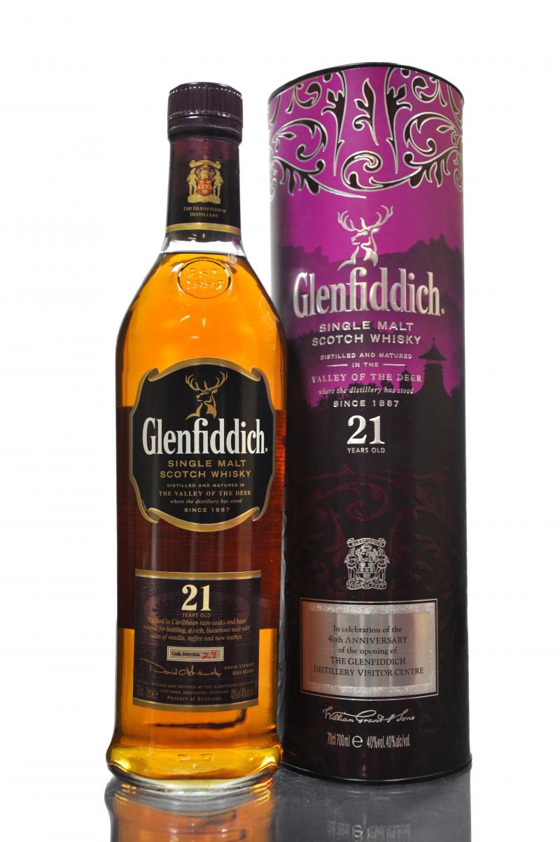 Glenfiddich 21 Year Old - Visitor Centre 40th Anniversary