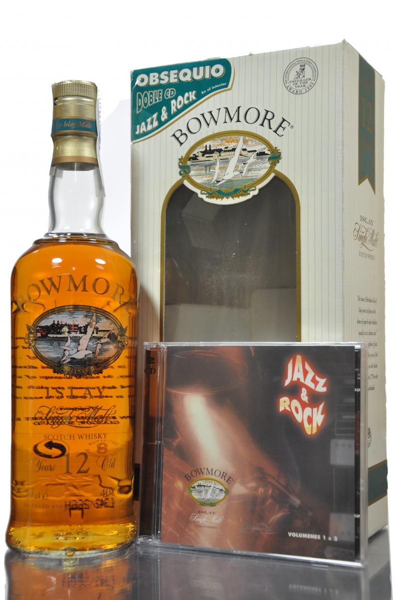 Bowmore 12 Year Old - 1990s - Presentation Set