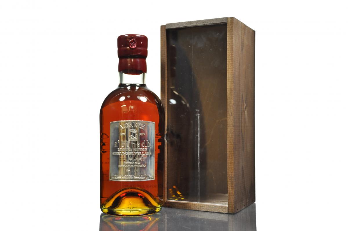 Aberlour A'bunadh - 12 Year Old - Sterling Silver Label