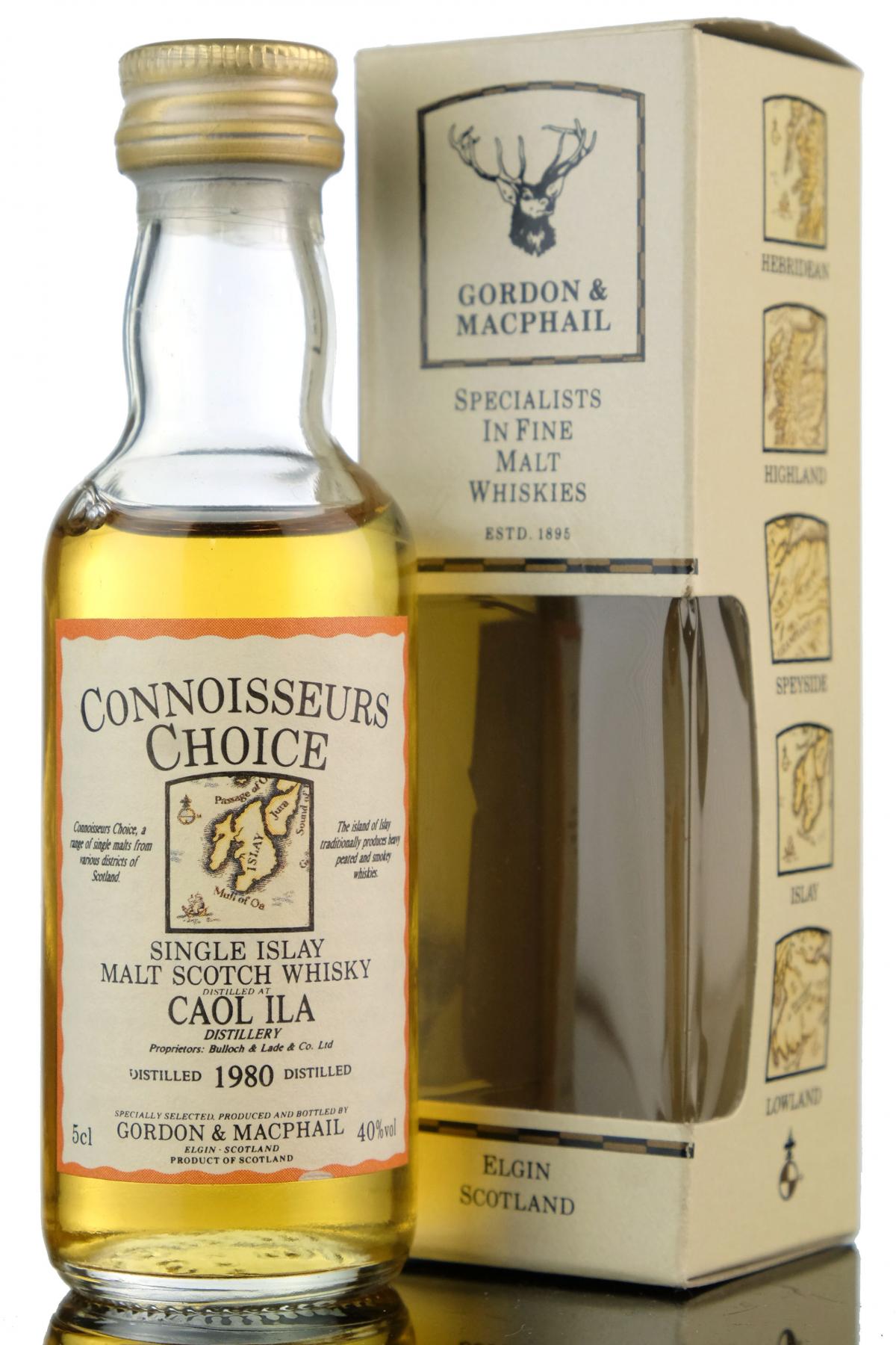 Caol Ila 1980 - Connoisseurs Choice Miniature