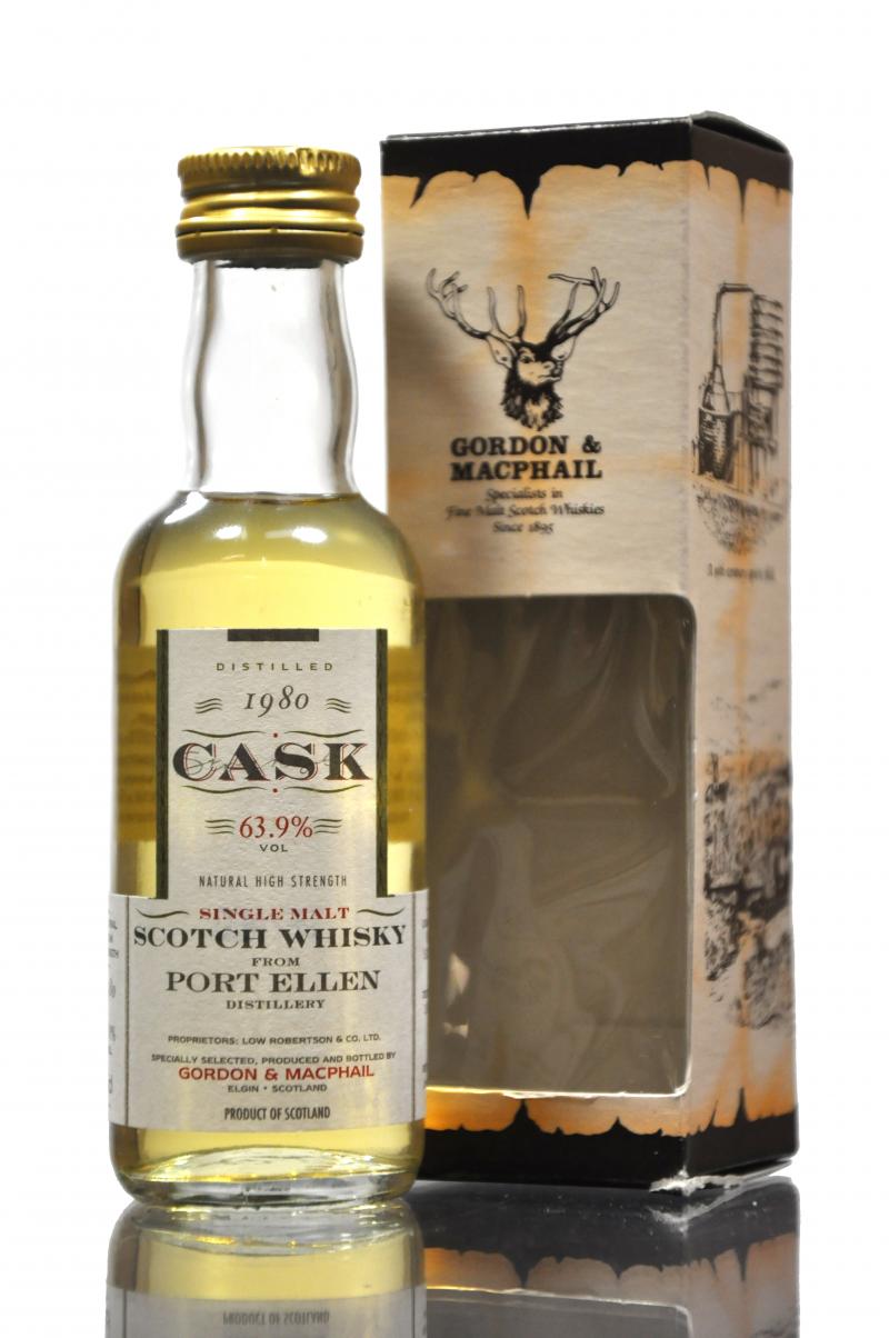 Port Ellen 1980-1996 - Cask Strength - Gordon & MacPhail Miniature