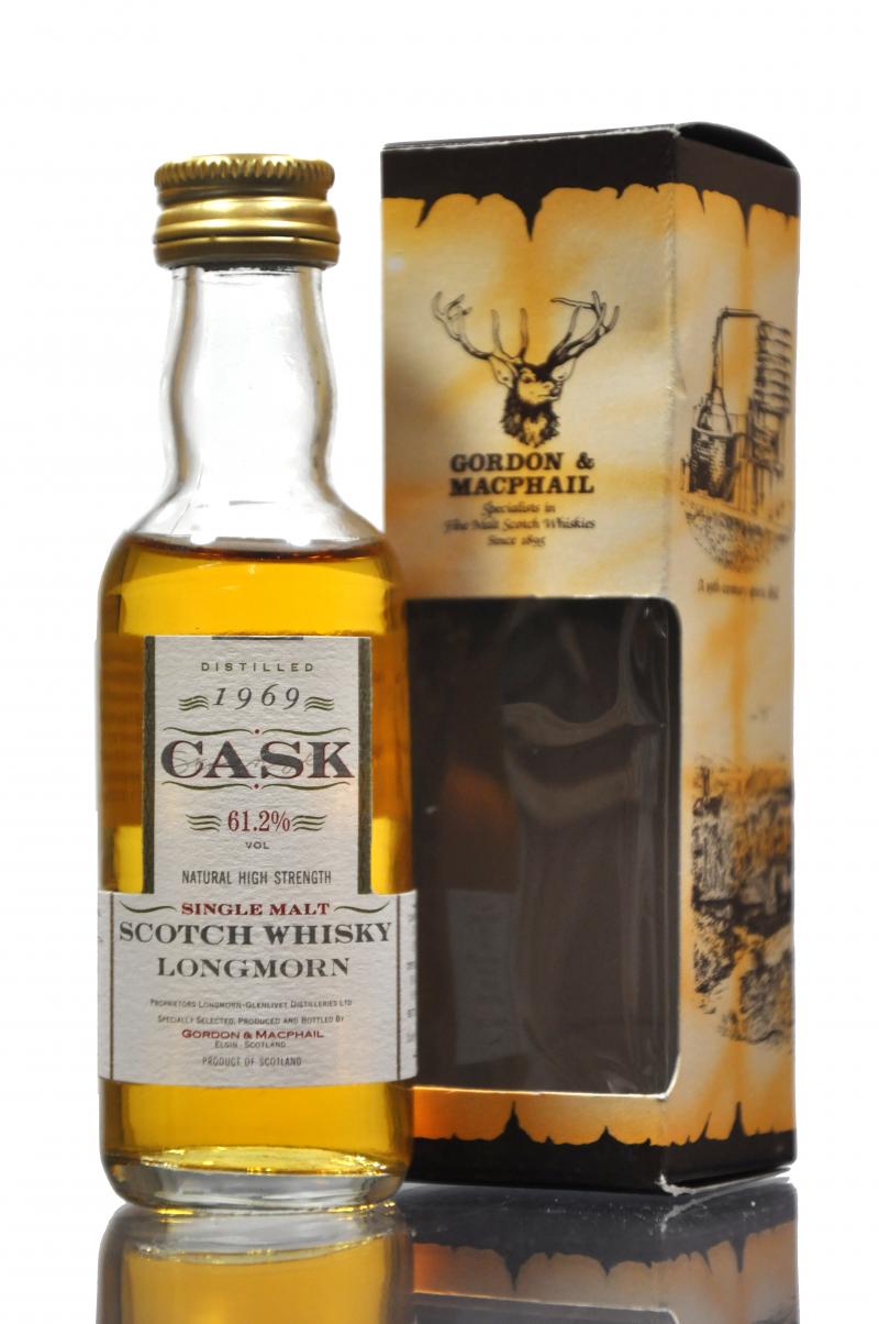 Longmorn 1969-1993 - Cask Strength - Gordon & MacPhail Miniature