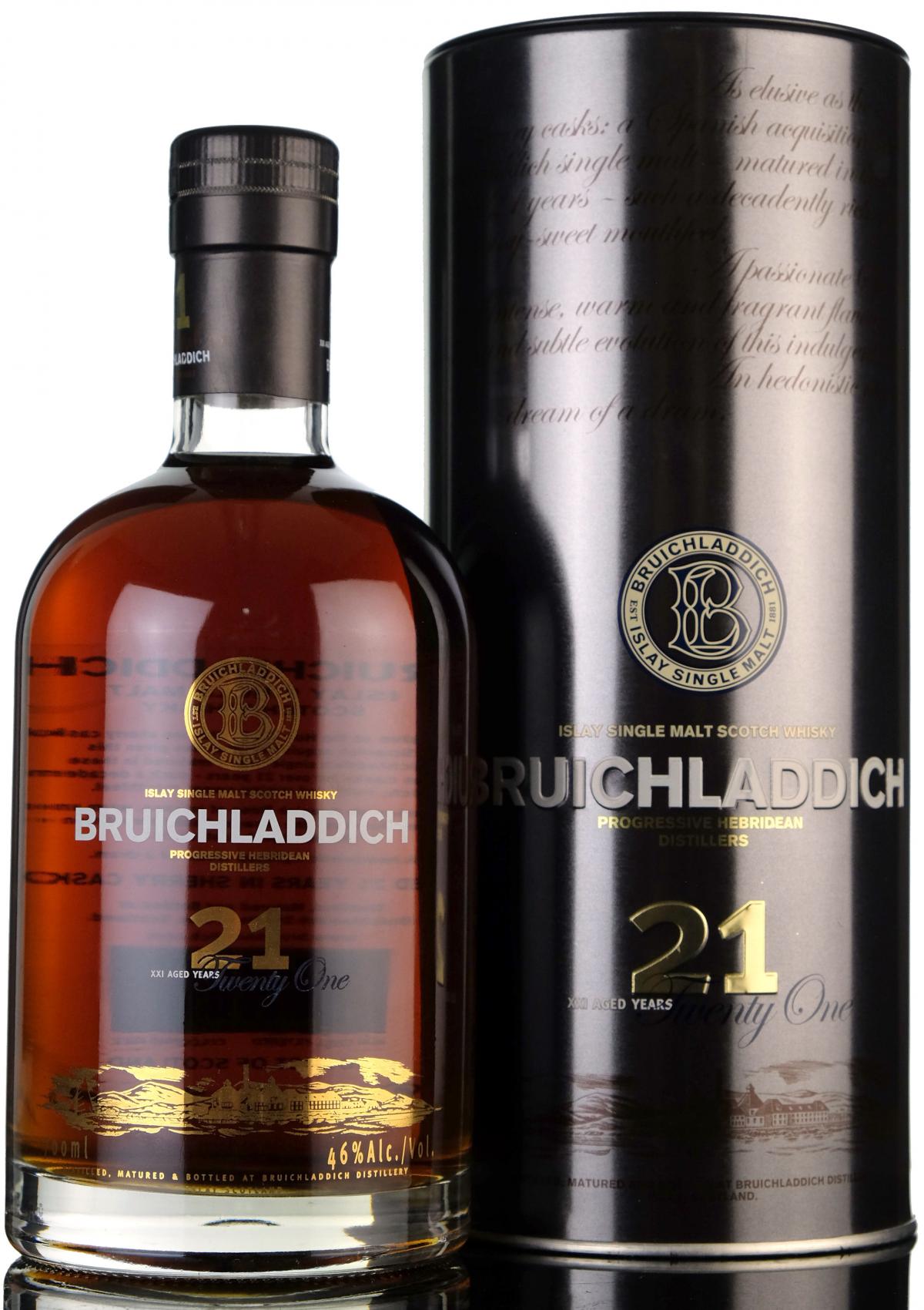 Bruichladdich 21 Year Old