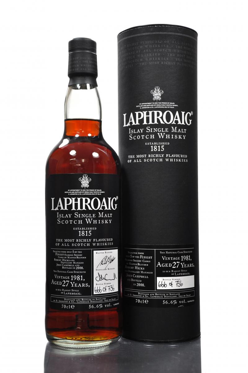 Laphroaig 1981-2008 - 27 Year Old