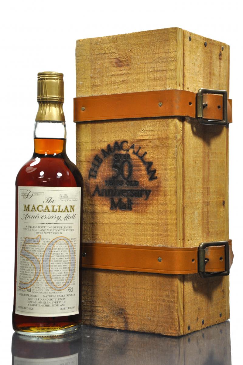 Macallan 1928-1983 - 50 Year Old - Anniversary Malt