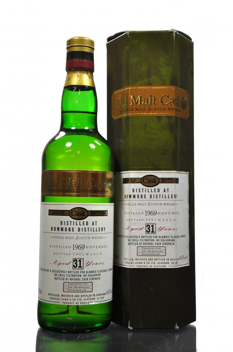 Bowmore 1969-2001 - 31 Year Old - Douglas Laing - Old Malt Cask - 102 Bottles Only