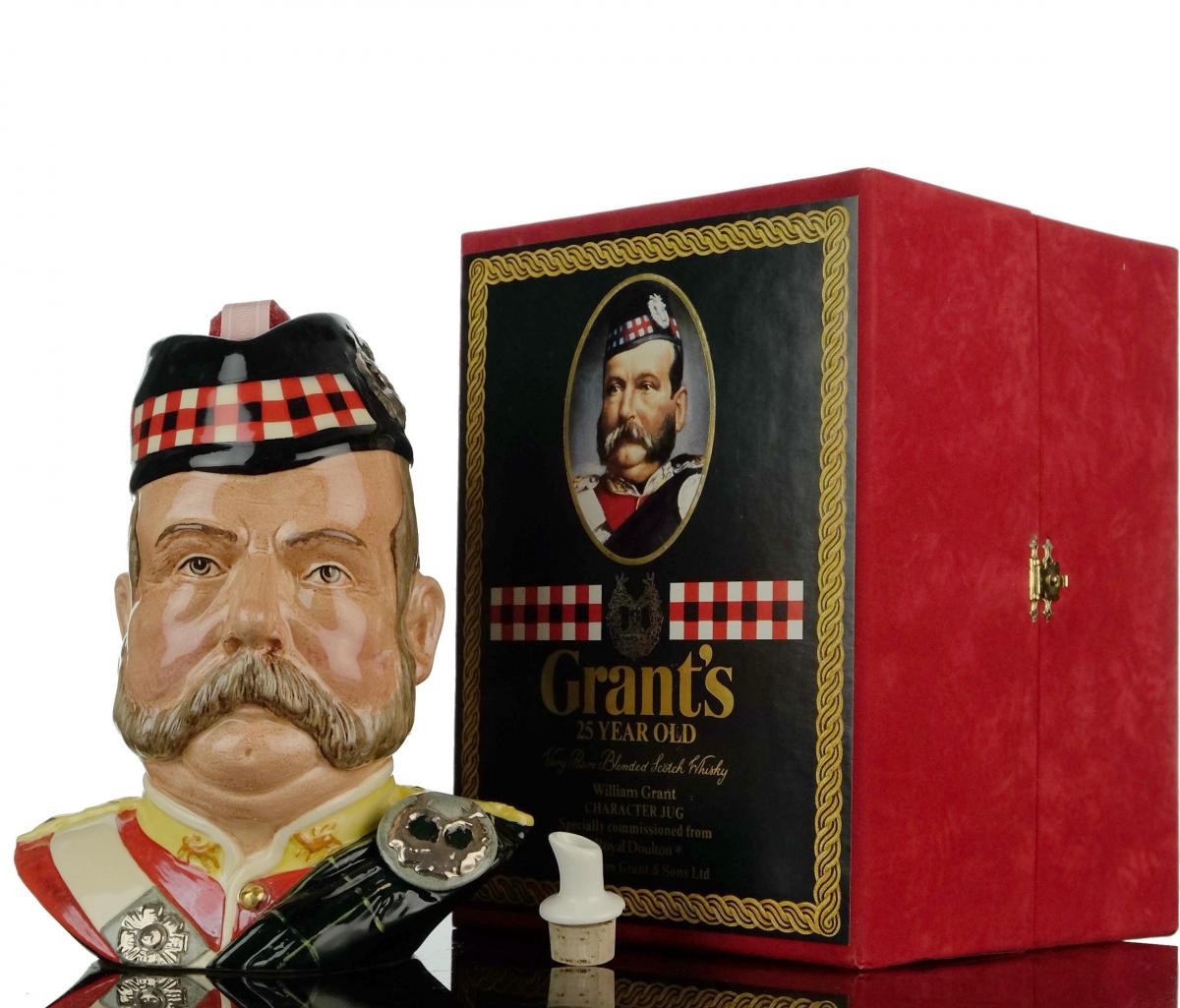 Grants 25 Year Old - Character Jug
