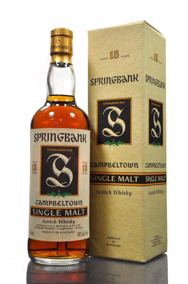 Springbank 15 Year Old - 1990s