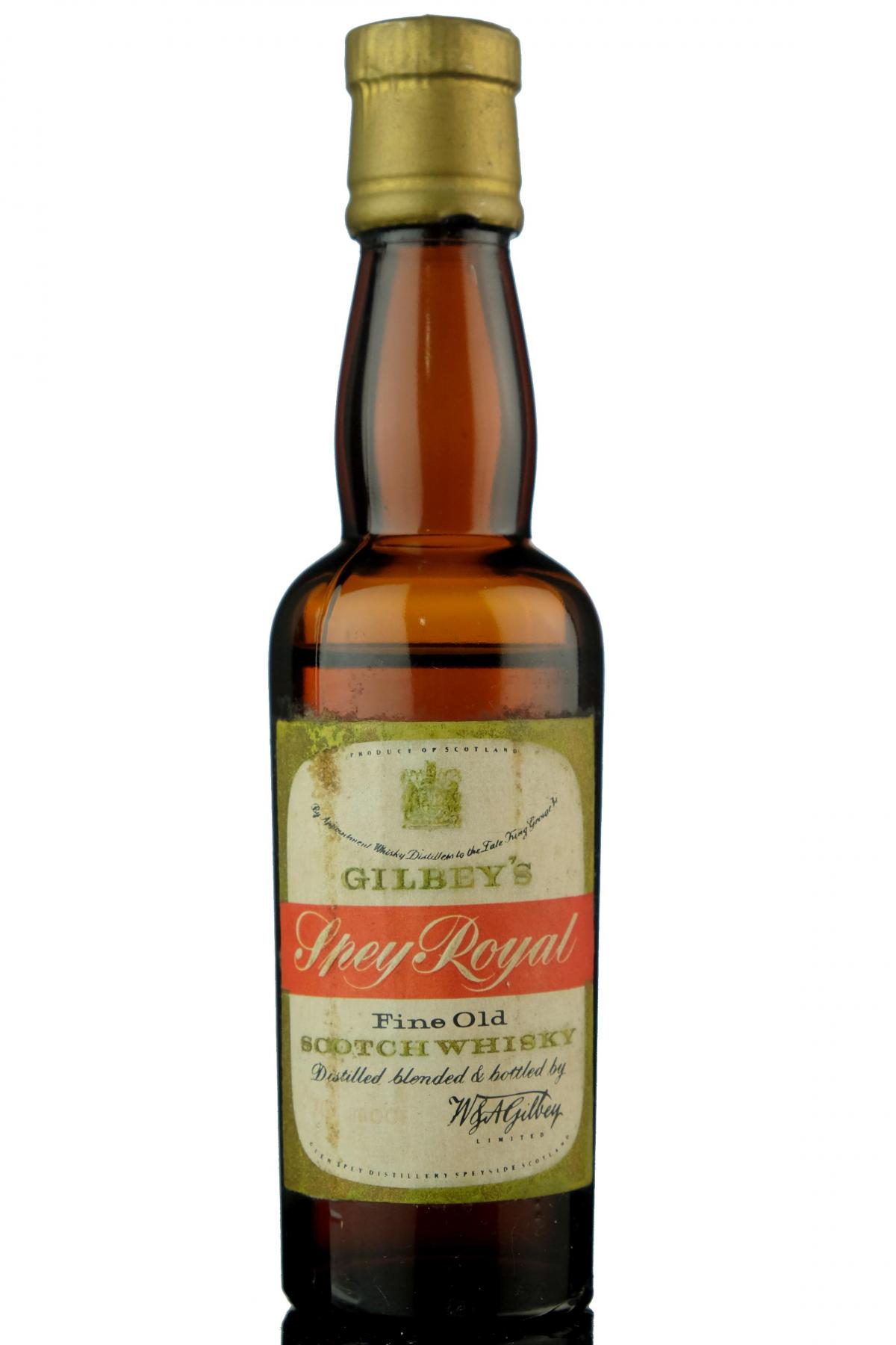 Gilbeys Spey Royal - 70 Proof Miniature