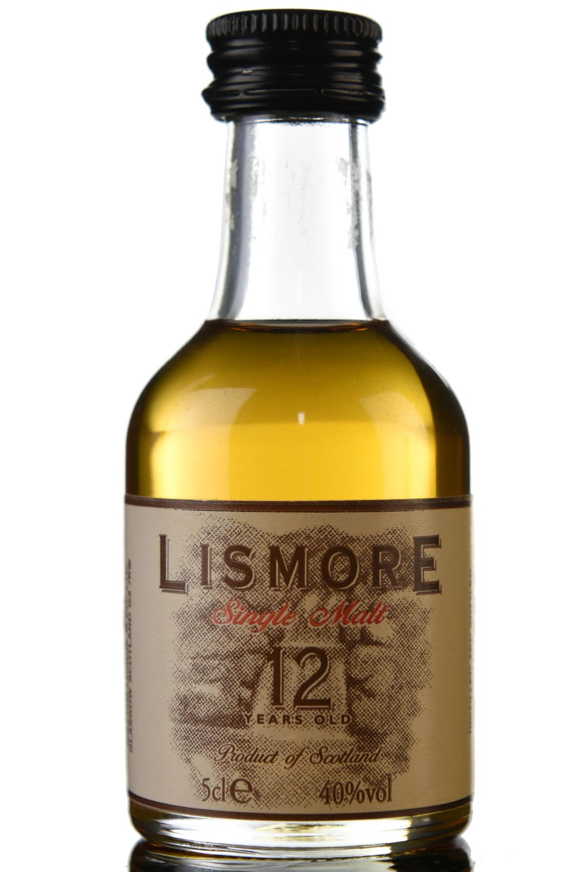Lismore 12 Year Old Miniature