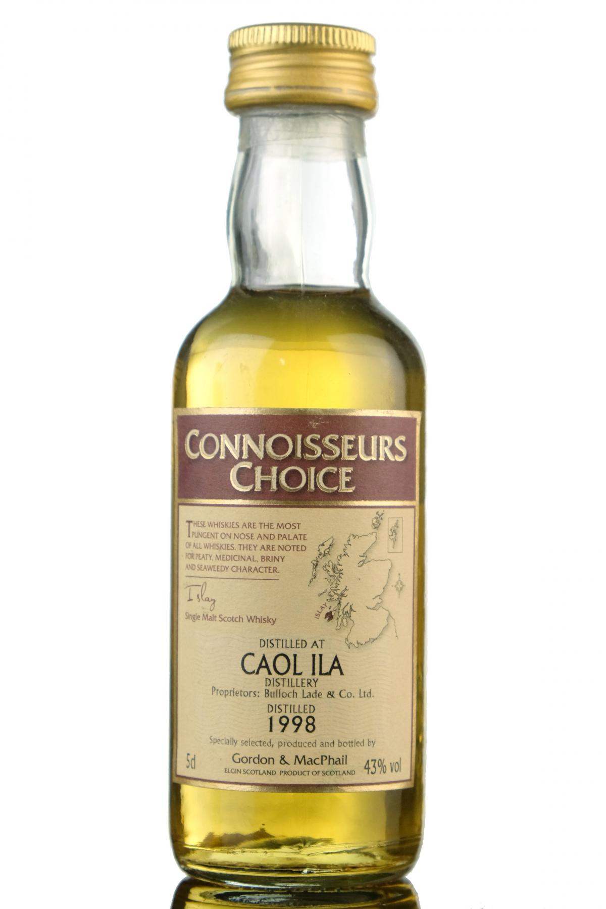 Caol Ila 1998 - Connoisseurs Choice Miniature