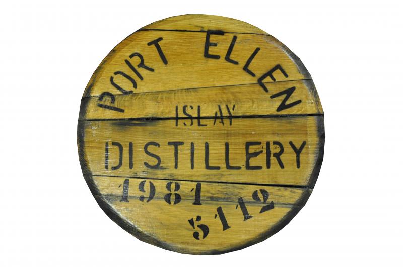 Port Ellen Branded Cask End