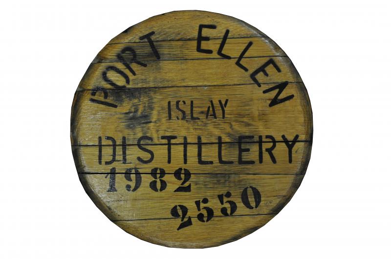 Port Ellen Branded Cask End