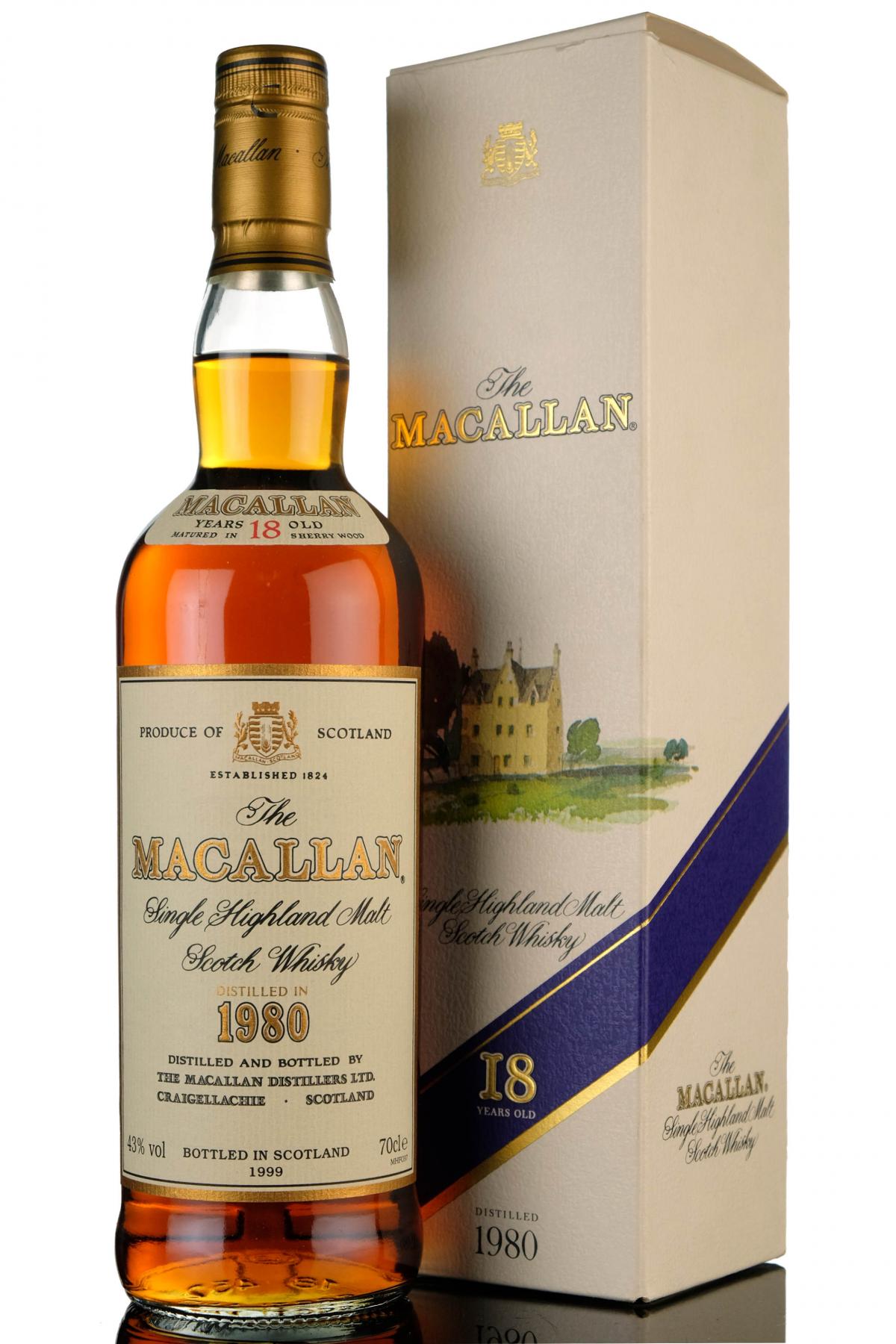 Macallan 1980-1999 - 18 Year Old