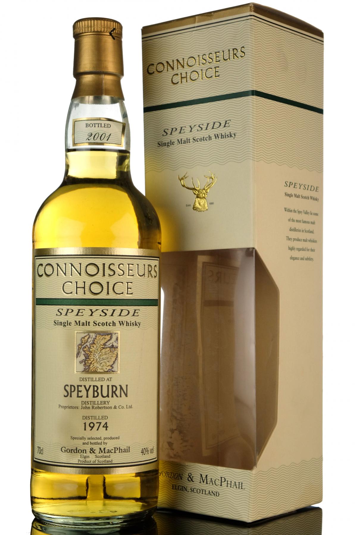 Speyburn 19742001  Connoisseurs Choice