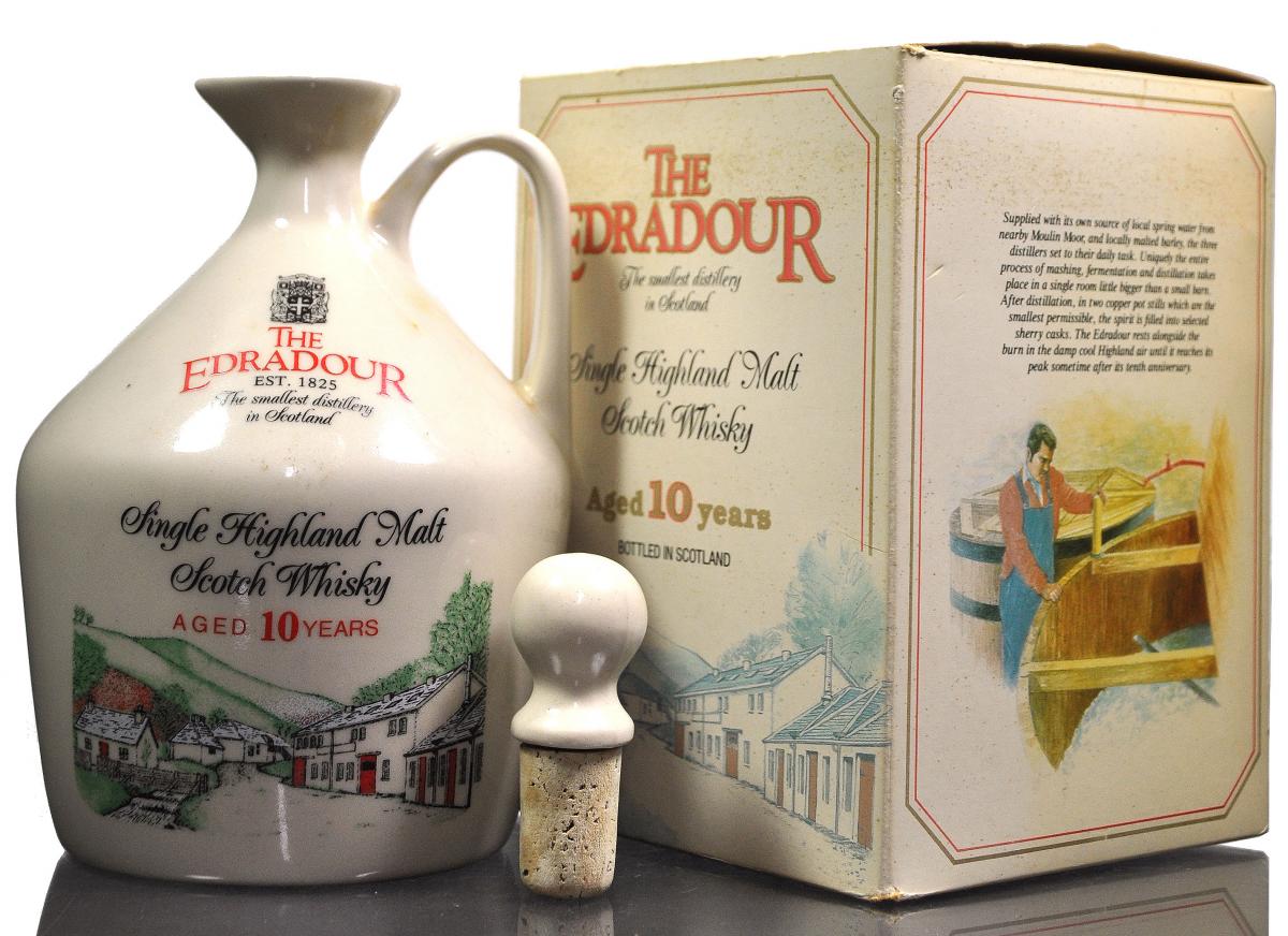 Edradour 10 Year Old - 1990s - Ceramic