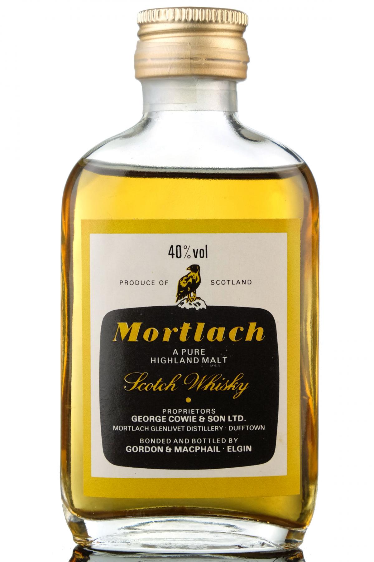 Mortlach Gordon & MacPhail Miniature