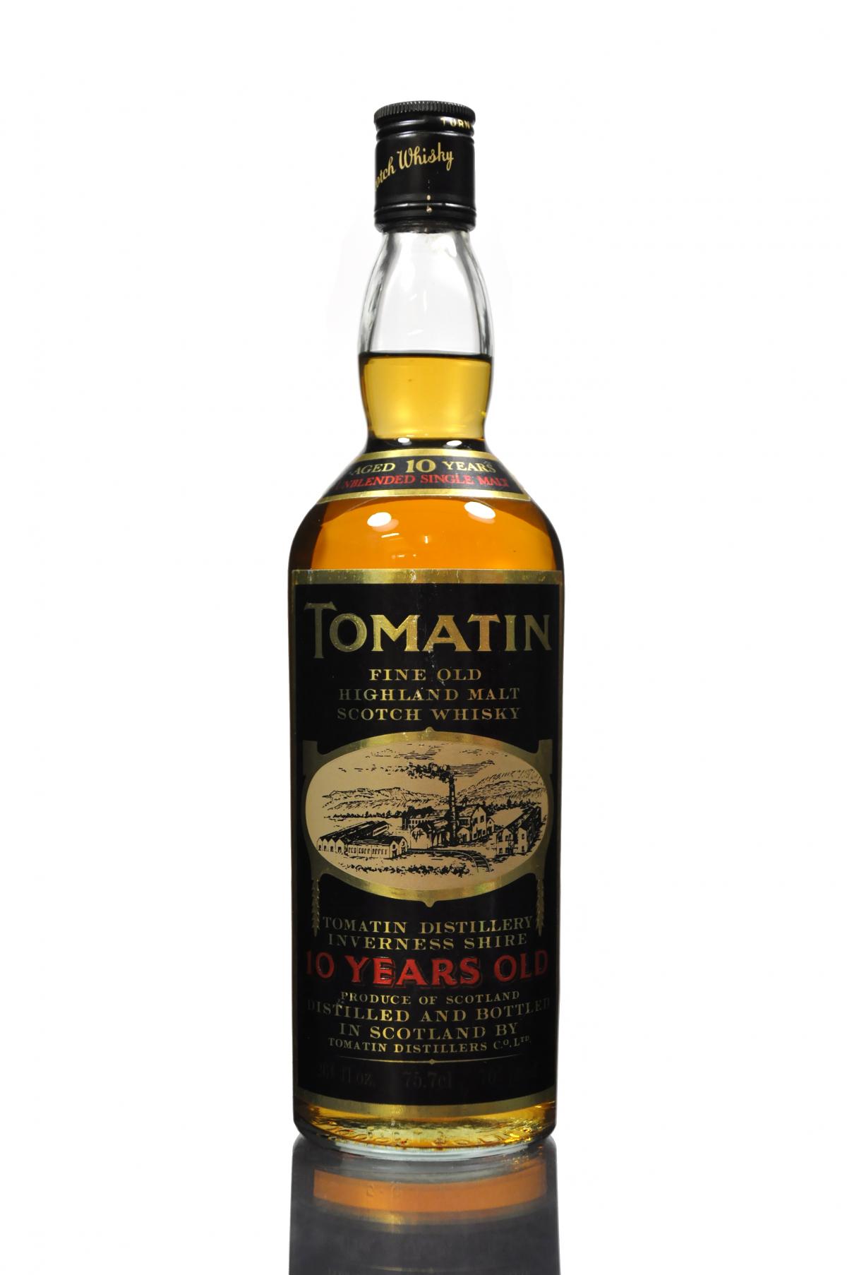Tomatin 10 Year Old - Late 1970s