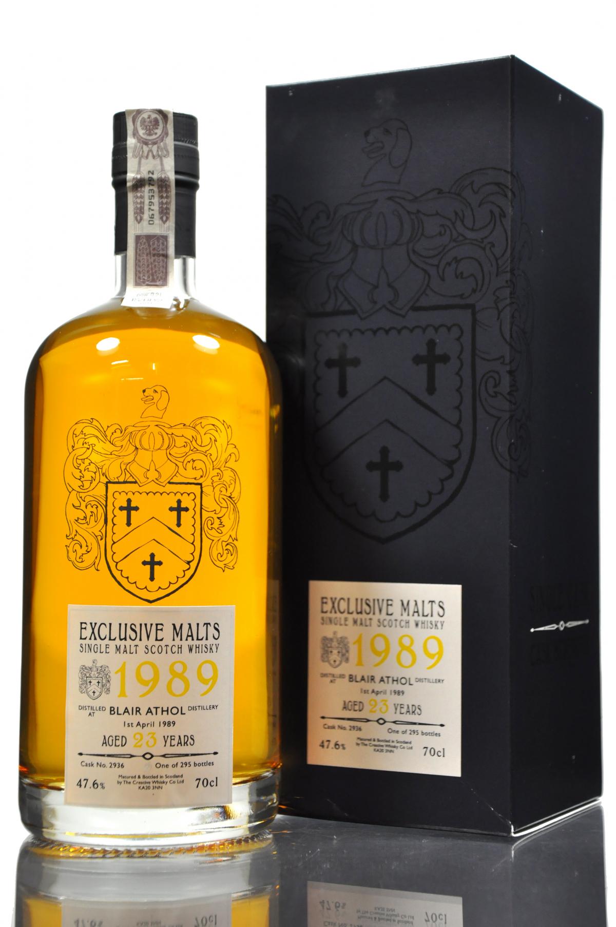 Blair Athol 1989 - 23 Year Old - Exclusive Malts