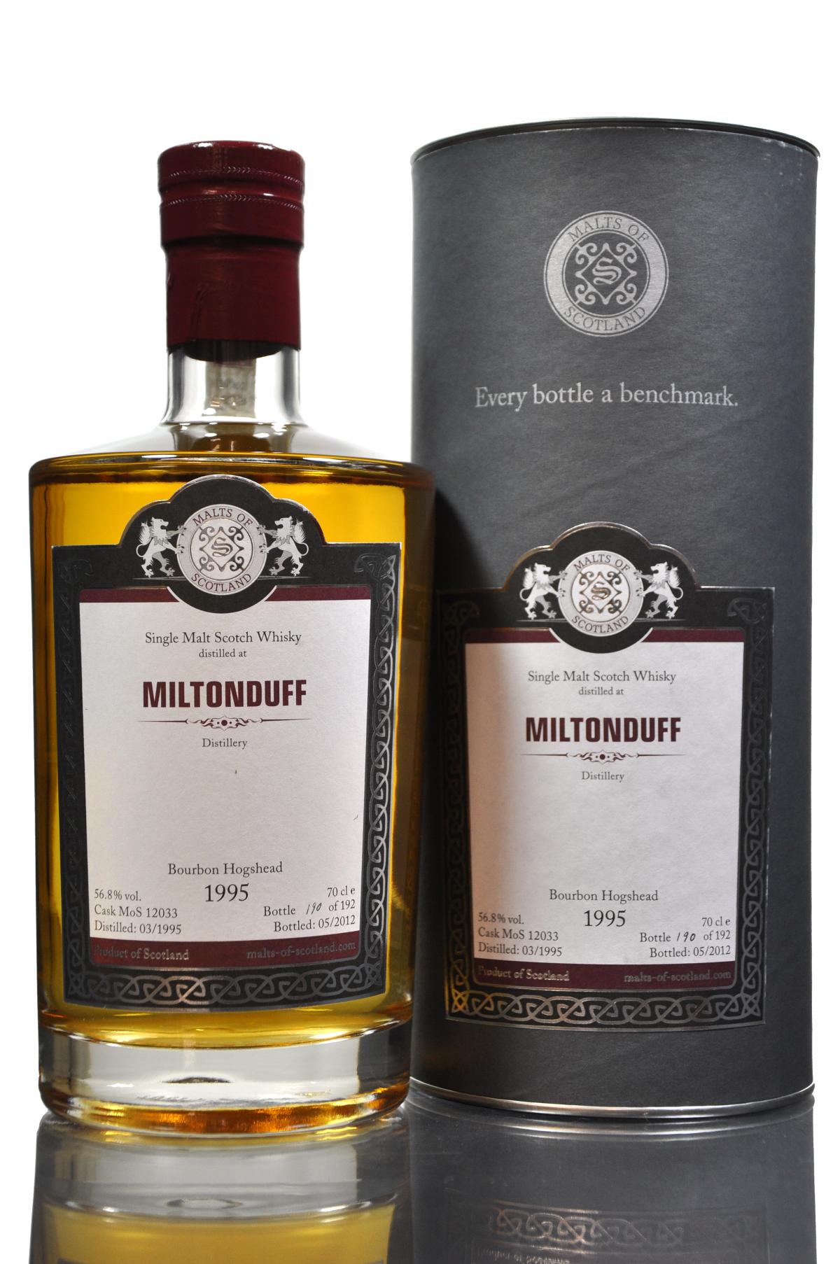 Miltonduff 1995-2012 - Malts Of Scotland