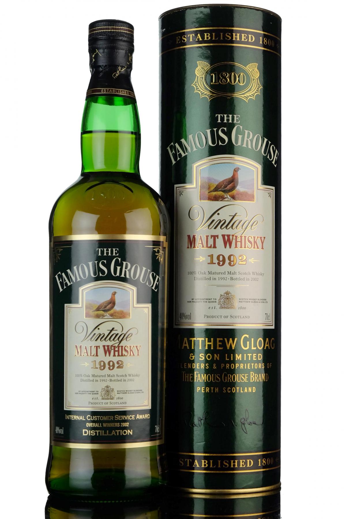 Famous Grouse 1992-2002