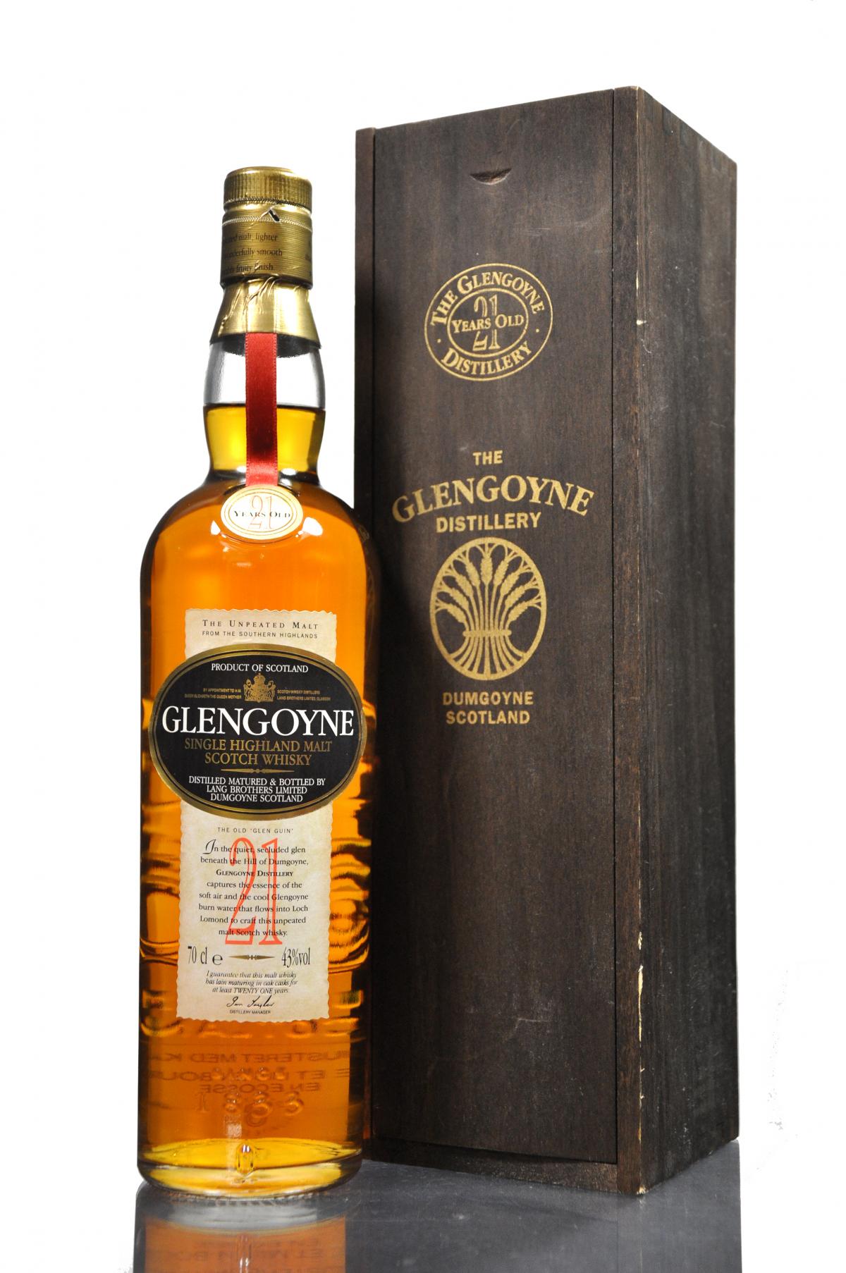 Glengoyne 21 Year Old - Circa 2000
