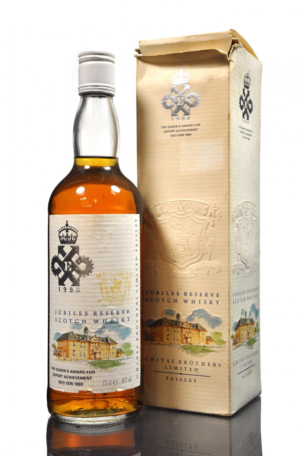 Chivas Brothers Queens Jubilee 1990 - Award For Export Achievement