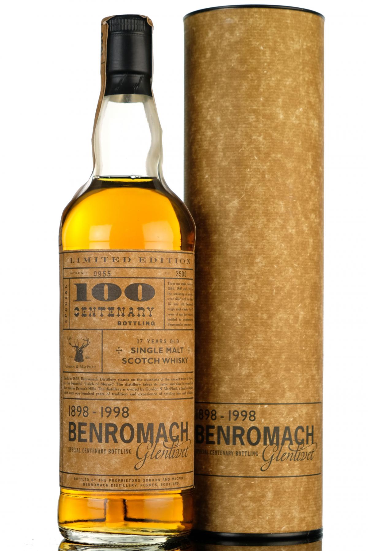 Benromach Centenary 1898 - 1998 17