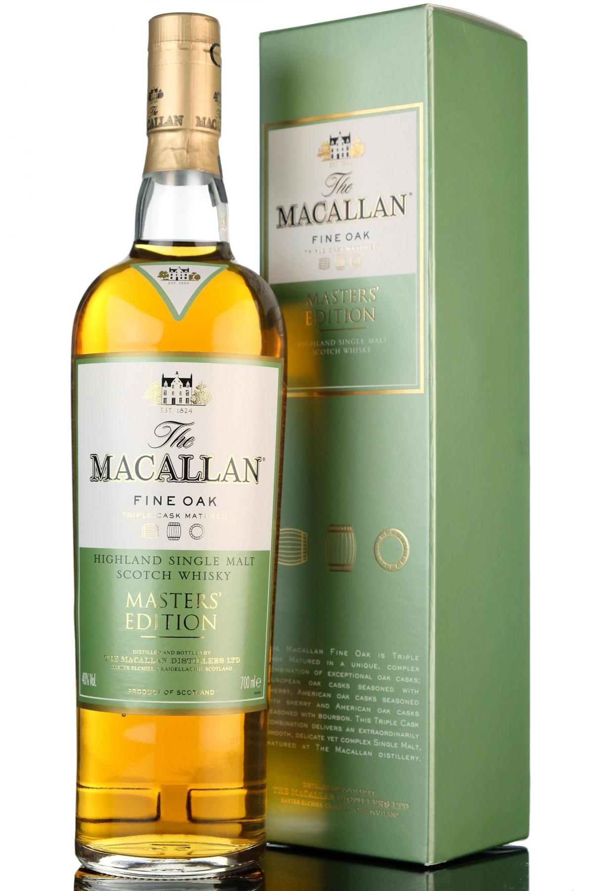 Macallan Masters Edition - Fine Oak