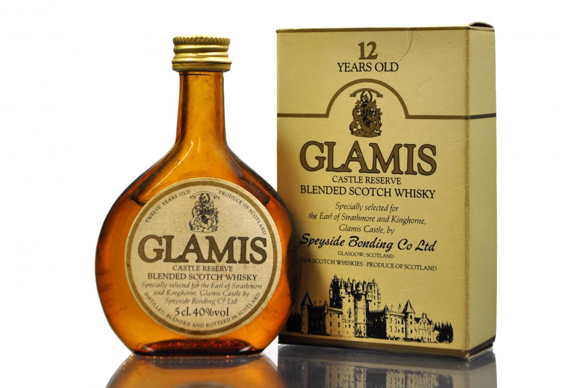 Glamis Castle 12 Year Old Miniature