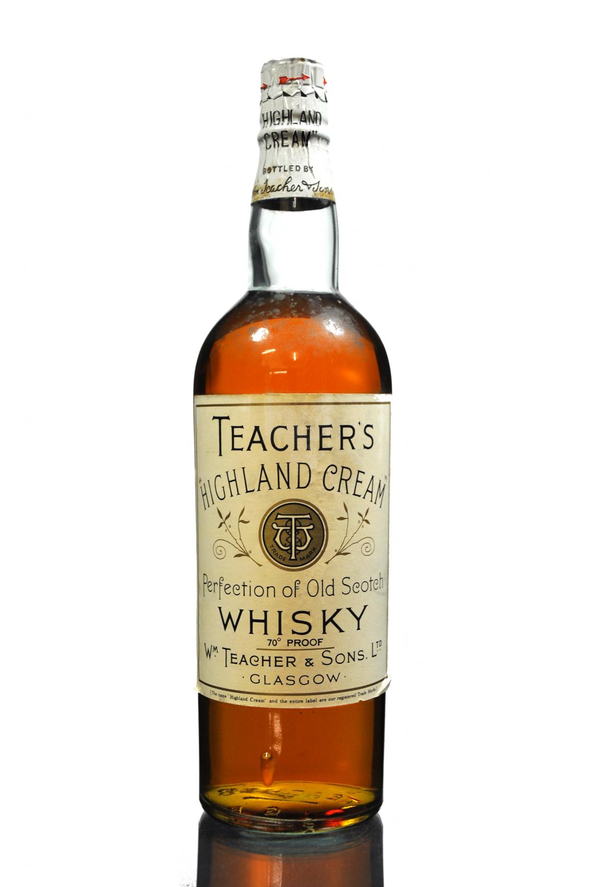 Teachers Highland Cream - 1950s