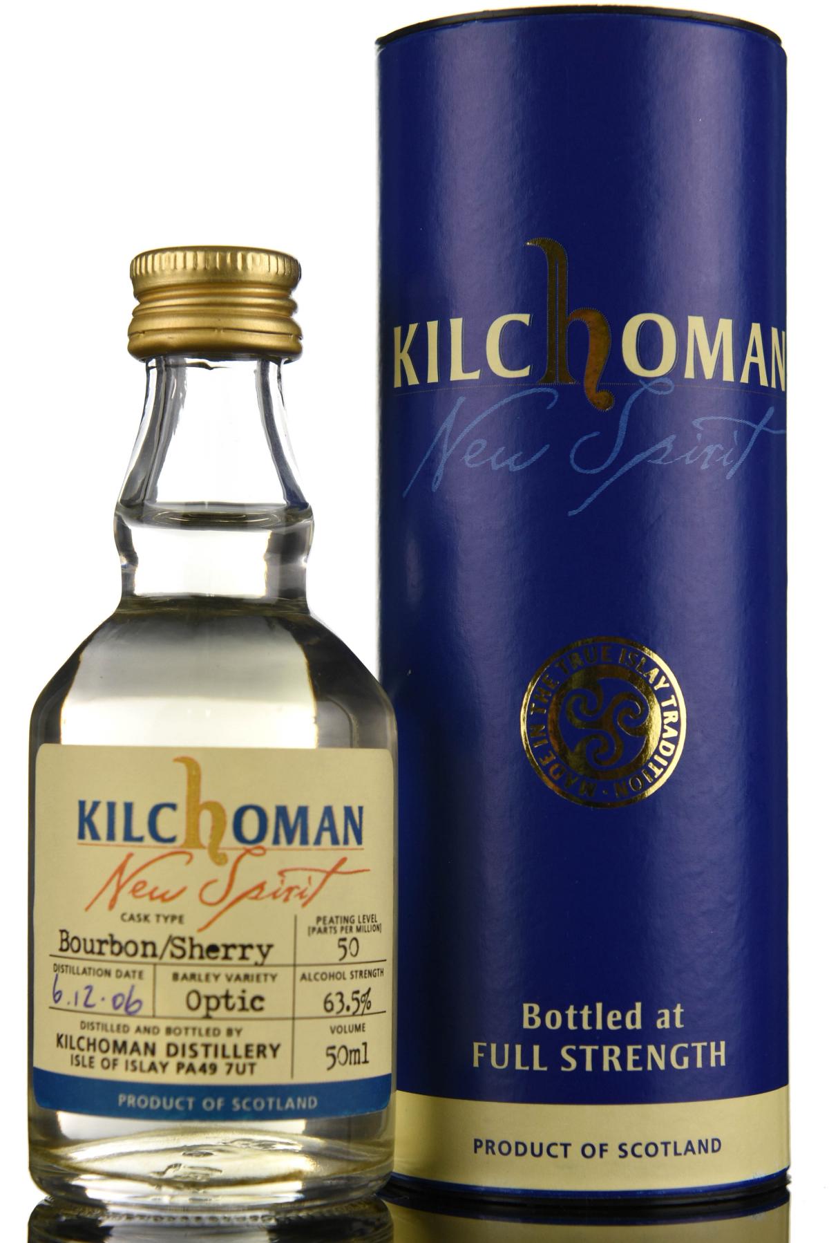 Kilchoman New Spirit Miniature