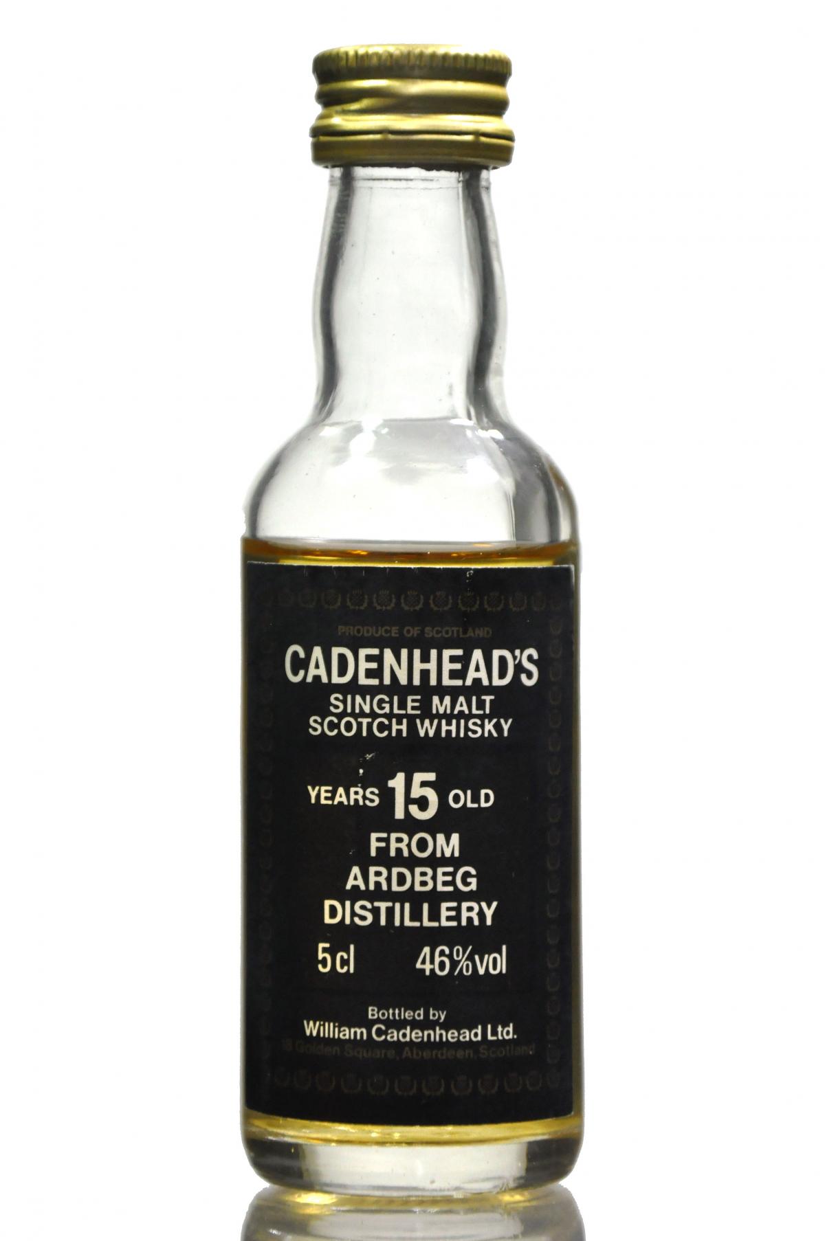Ardbeg 15 Year Old - Cadenheads Miniature